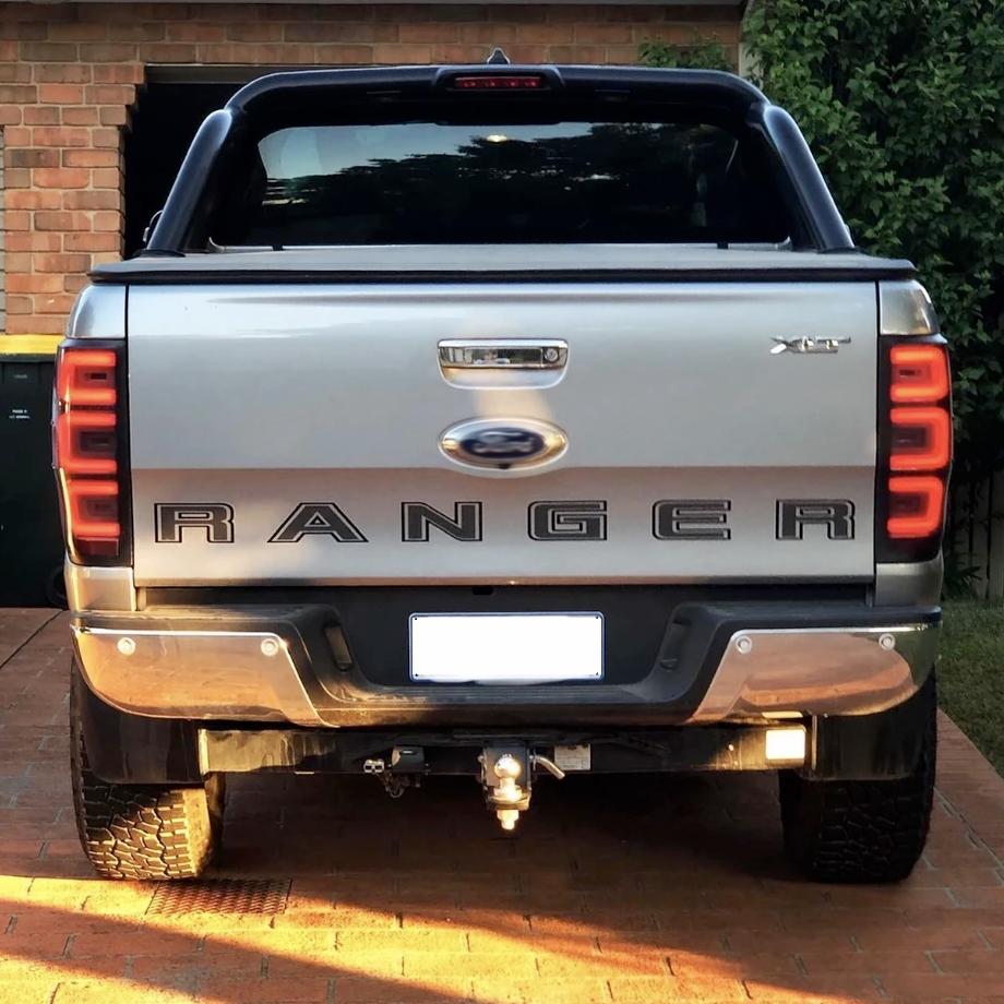 Ranger T6 / T7 Smoked Black LED Taillight (12-On) Max Motorsport