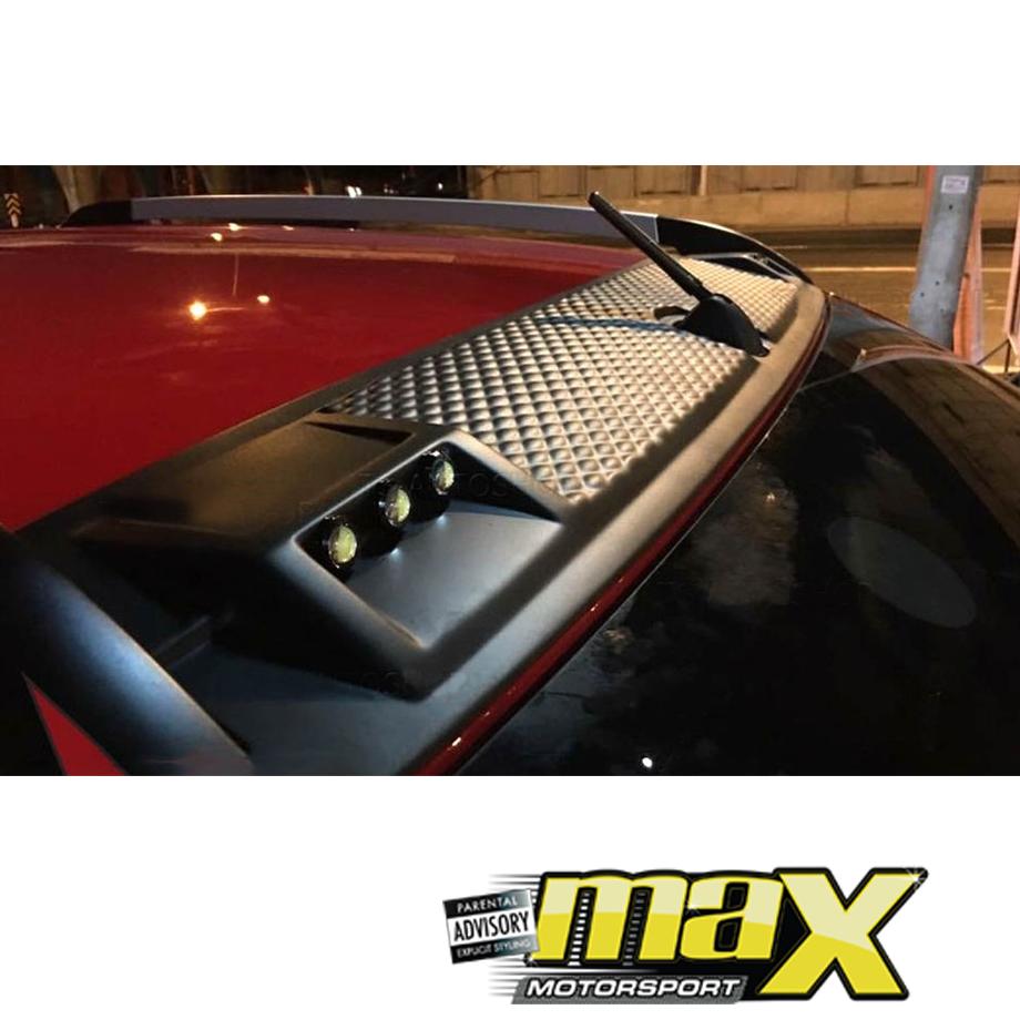 Ranger T6 / T7 (12-On) LED Roof Spoiler (Matte Black) maxmotorsports