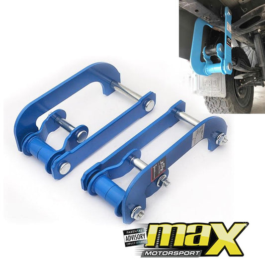 Ranger T6/T7 Rear Suspension Double Shackle 2-Inch Lift Kits Max Motorsport