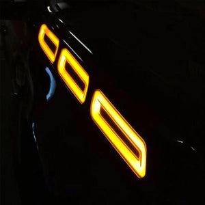 Ranger T6/T7/T8 Side Hood Dual Function LED Light Max Motorsport