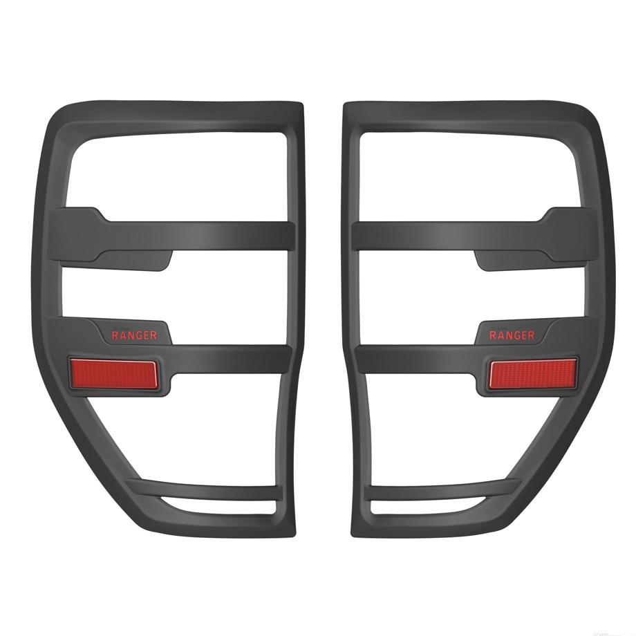 Ranger T6/T7 (15-On) Tail Light Trim With Logo and Reflector Max Motorsport