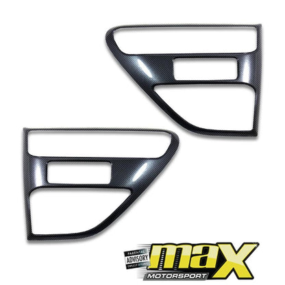 Ranger T6 (12-15) Carbon Side Fender Vents maxmotorsports