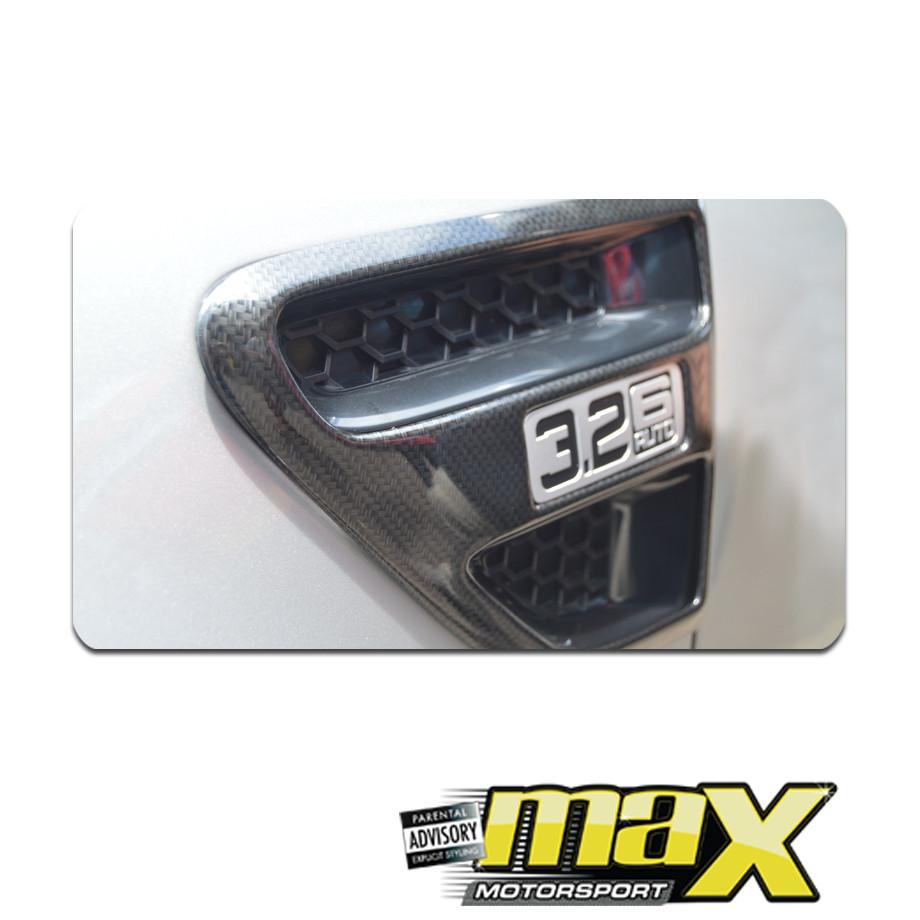 Ranger T6 (12-15) Carbon Side Fender Vents maxmotorsports