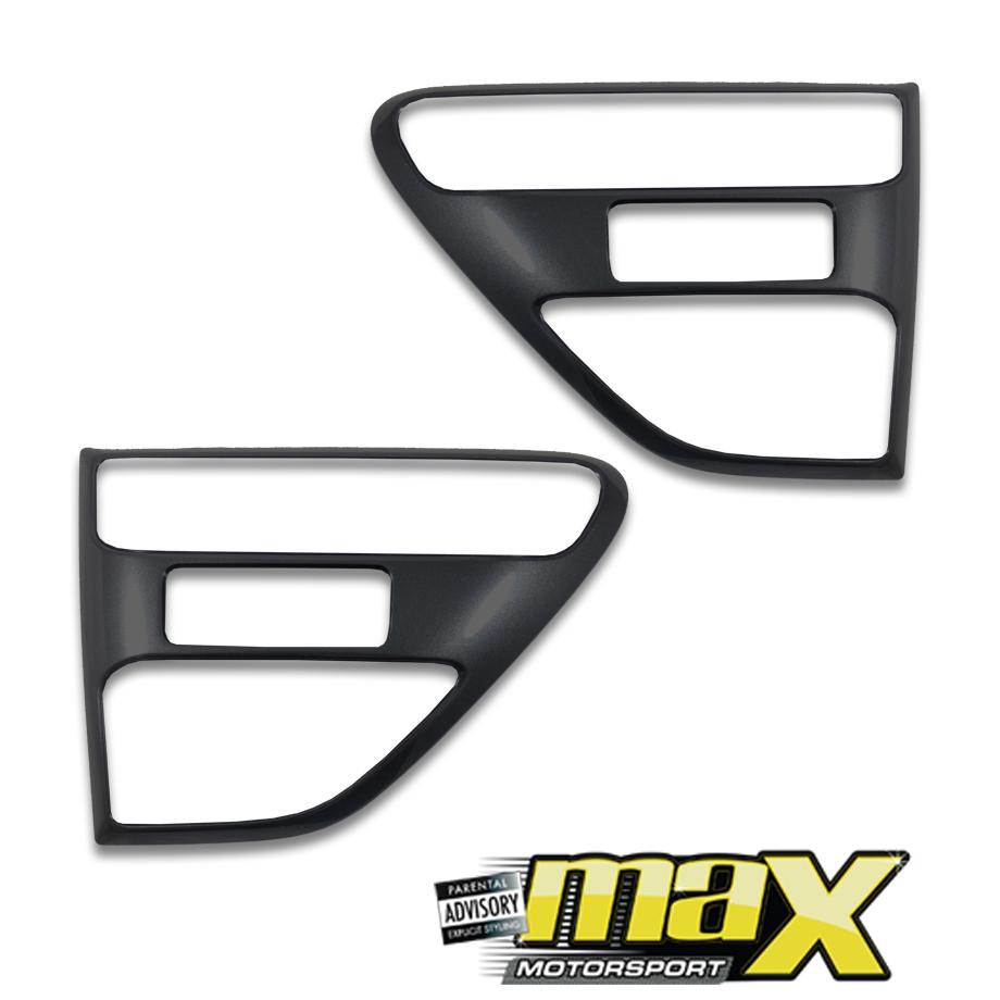 Ranger T6 (12-15) Matte Black Side Fender Vents maxmotorsports