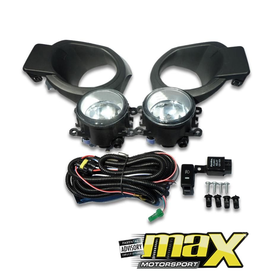 Ranger T6 (12-15) OEM Style Fog Lamps (Black) maxmotorsports
