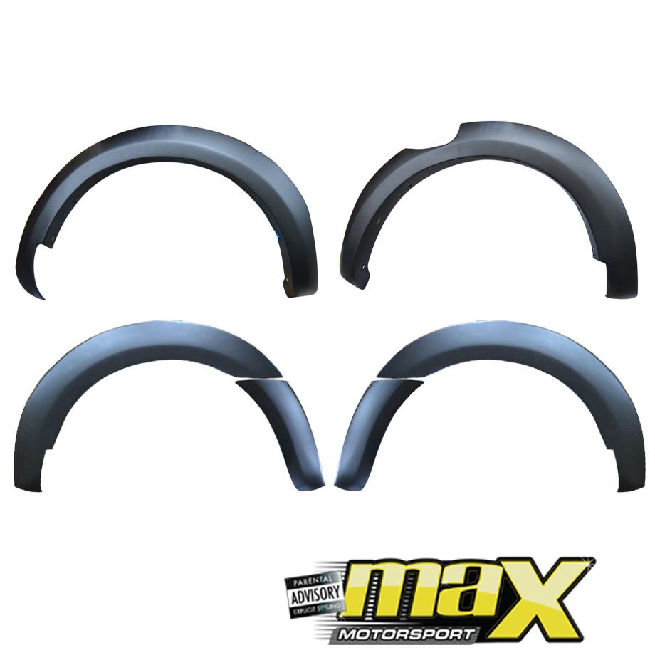 Ranger T6 (12-15) Smooth Matte Black Plastic Wheel Arch Kit (6 Inch) maxmotorsports