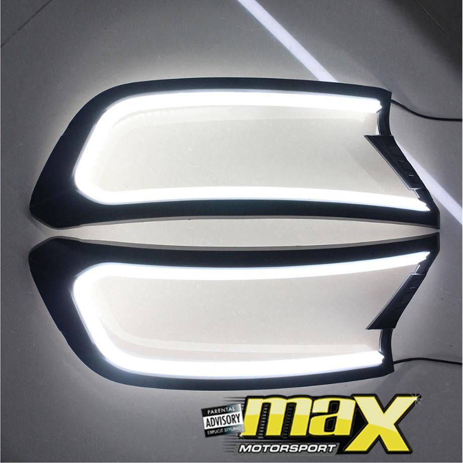 Ranger T7/ Everest (16-On) Headlight Surround With DRL Indicator Function maxmotorsports