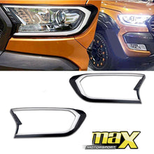 Load image into Gallery viewer, Ranger T7/ Everest (16-On) Headlight Surround With DRL maxmotorsports
