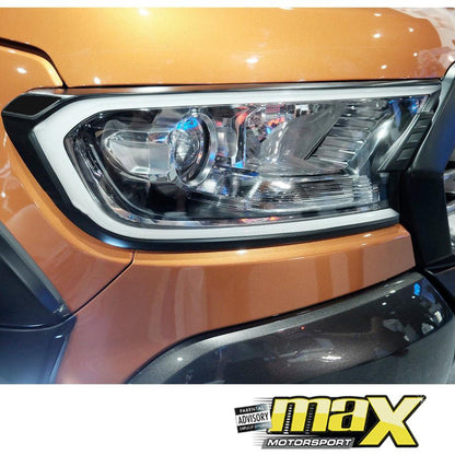 Ranger T7/ Everest (16-On) Headlight Surround With DRL maxmotorsports