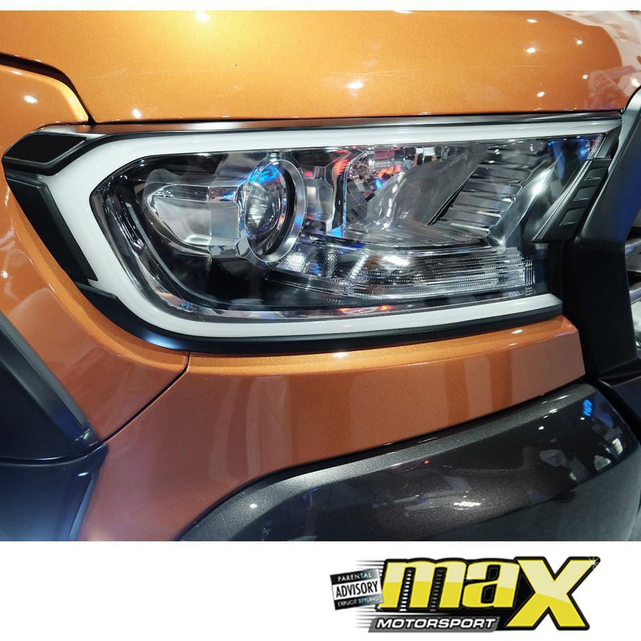 Ranger T7/ Everest (16-On) Headlight Surround With DRL maxmotorsports