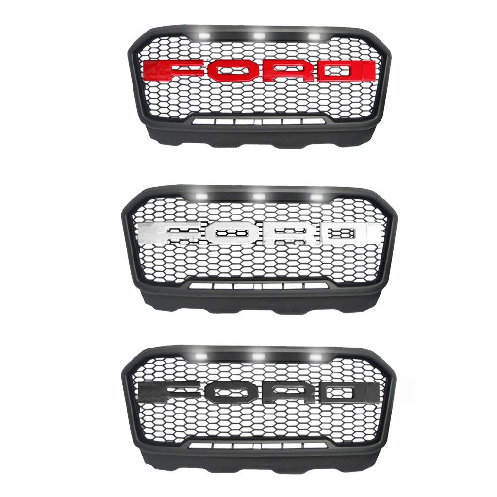 Ranger T7 (16-19) F150 Stealth Edition Upgrade Grille With LED maxmotorsports