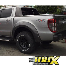 Load image into Gallery viewer, Ranger T7 (16-On) Plastic Side Wheel Arch Kit (Studded - Wildtrak Grey) maxmotorsports
