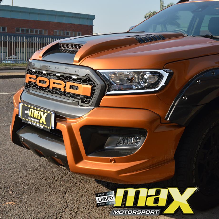 Ranger T7 (16-On) Raptor Xtreme Plastic Front Bumper Add On maxmotorsports