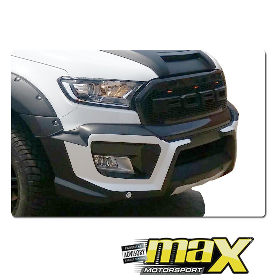 Ranger T7 (16-On) Raptor Xtreme Plastic Front Bumper Add On maxmotorsports