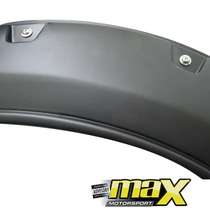 Ranger T8 (19-On) 6 Inch Matte Black Plastic Smooth Studded Wheel Arch With PDC maxmotorsports