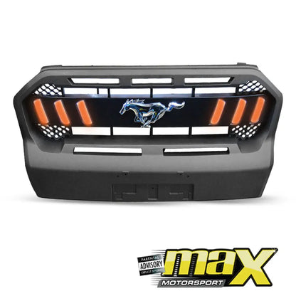 Ranger T8 (19-On) DRL Dual Function Mustang Style Grille Max Motorsport
