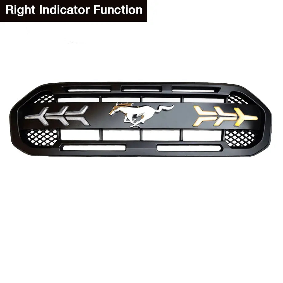 Ranger T8 (19-On) Mustang Style Dual Function LED Grille Max Motorsport
