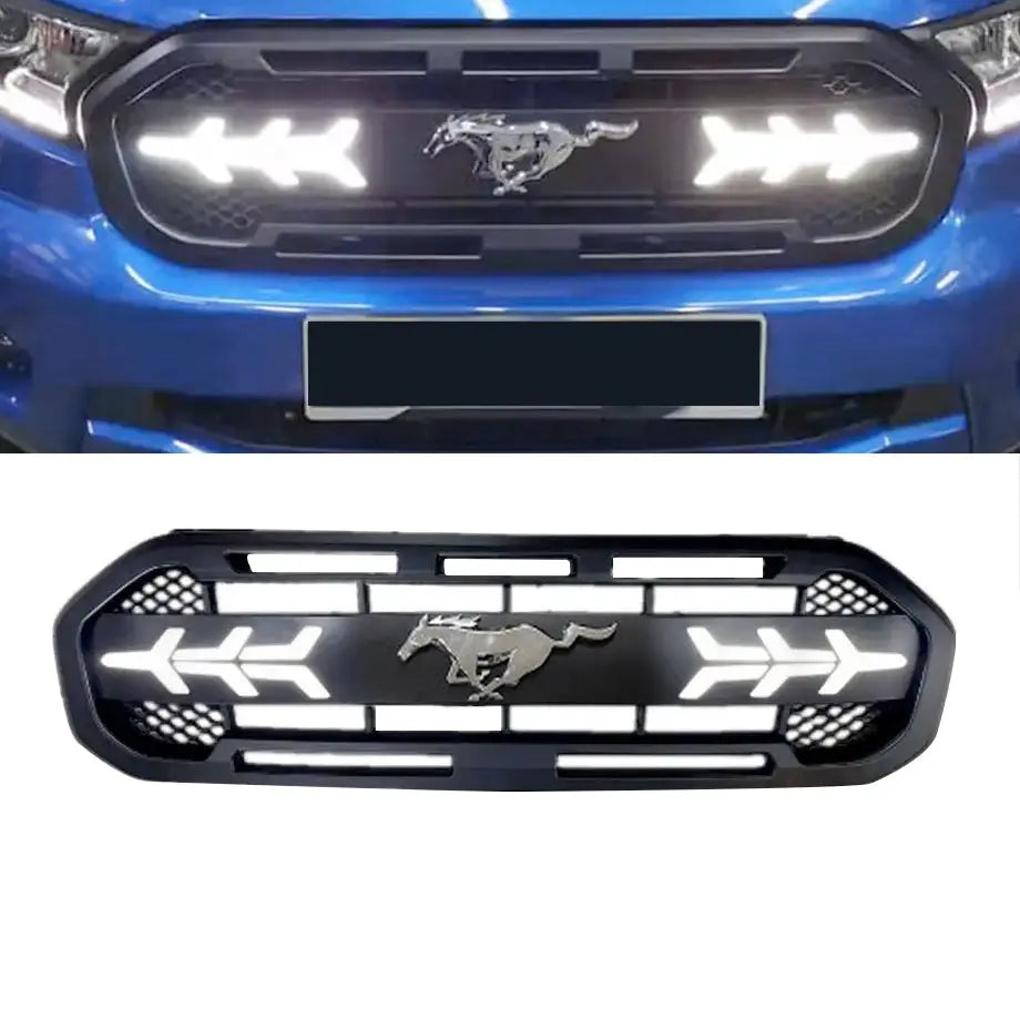 Ranger T8 (19-On) Mustang Style Dual Function LED Grille Max Motorsport