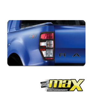 Ranger Taillight Covers With Ranger Logo & Reflector (2015-On) maxmotorsports