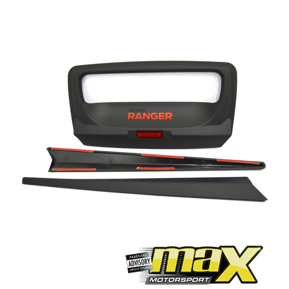 Ford Ranger Rear Reflector Ford Ranger (12-On) Tailgate Arrow Kit With Ranger Logo & Reflector ...
