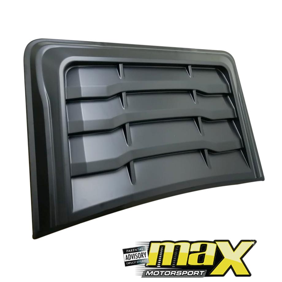 Ranger (12-On) Xtreme Matte Black Bonnet Scoop Max Motorsport