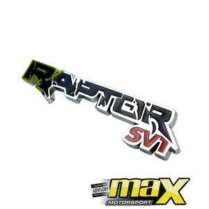 Raptor Badge maxmotorsports