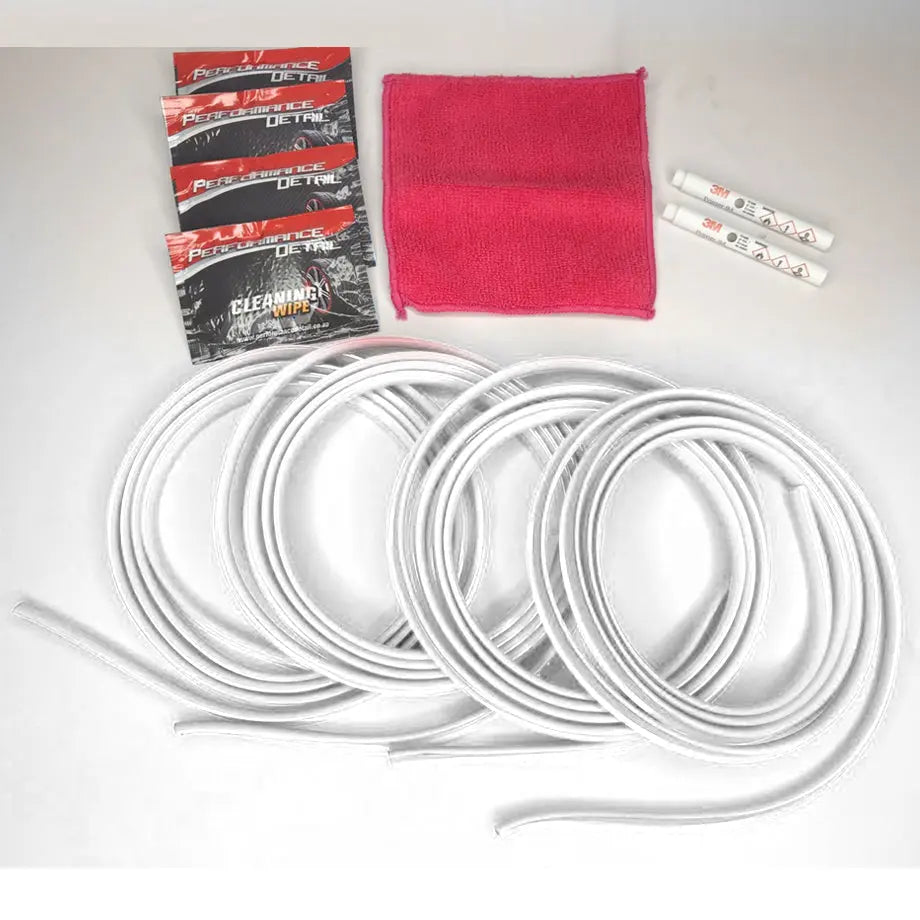 Rim Protector Kit - White Max Motorsport