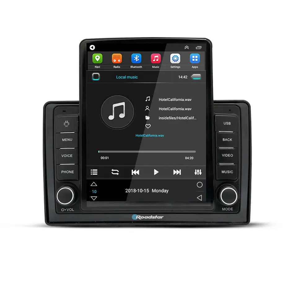Roadstar 10.1 Inch - Tesla Style Android Entertainment & GPS System Max Motorsport