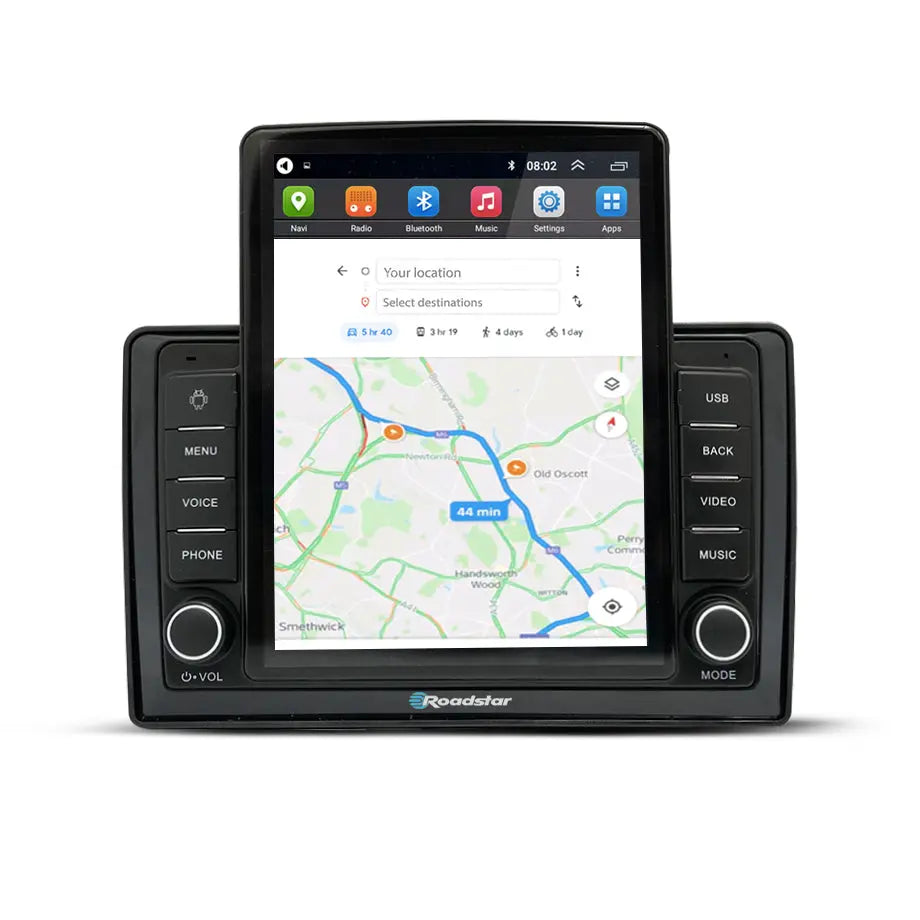 Roadstar 10.1 Inch - Tesla Style Android Entertainment & GPS System Max Motorsport