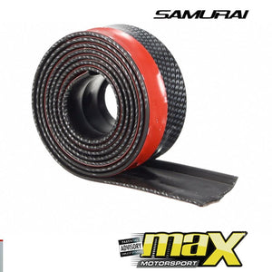 Samurai Universal Rubber Boot Spoiler (Carbon Fibre) maxmotorsports