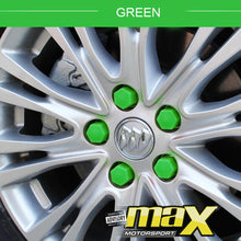 Load image into Gallery viewer, Silicone Protective Wheel Nut Covers (Green) maxmotorsports

