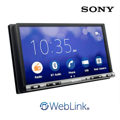 Sony XAV-3500 6.95" Double Din Bluetooth Media Reciver With Weblink Cast Max Motorsport