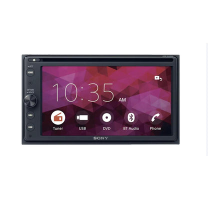 Sony XAV-AX200 - 6.4" CarPlay/Android Auto DVD Media Receiver with Bluetooth Sony