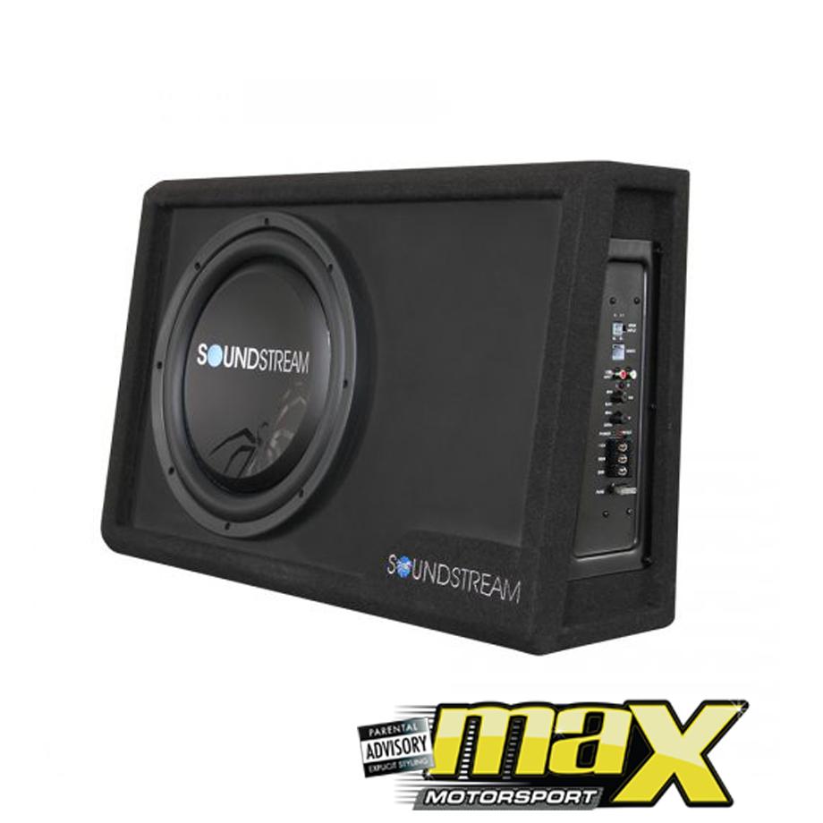 Soundstream PSB-12A 12" Powered Enclosure Subwoofer maxmotorsports