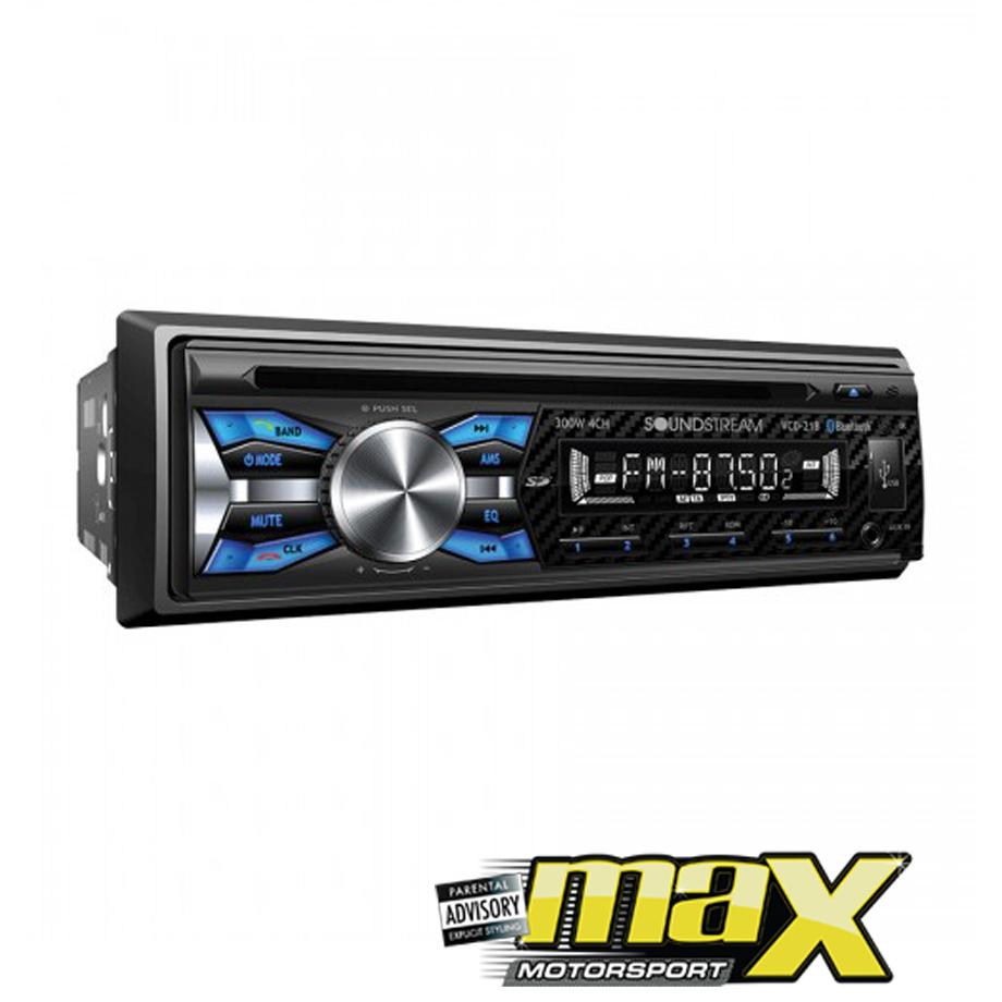 Soundstream VCD-21B CD Player + Bluetooth Sound Stream