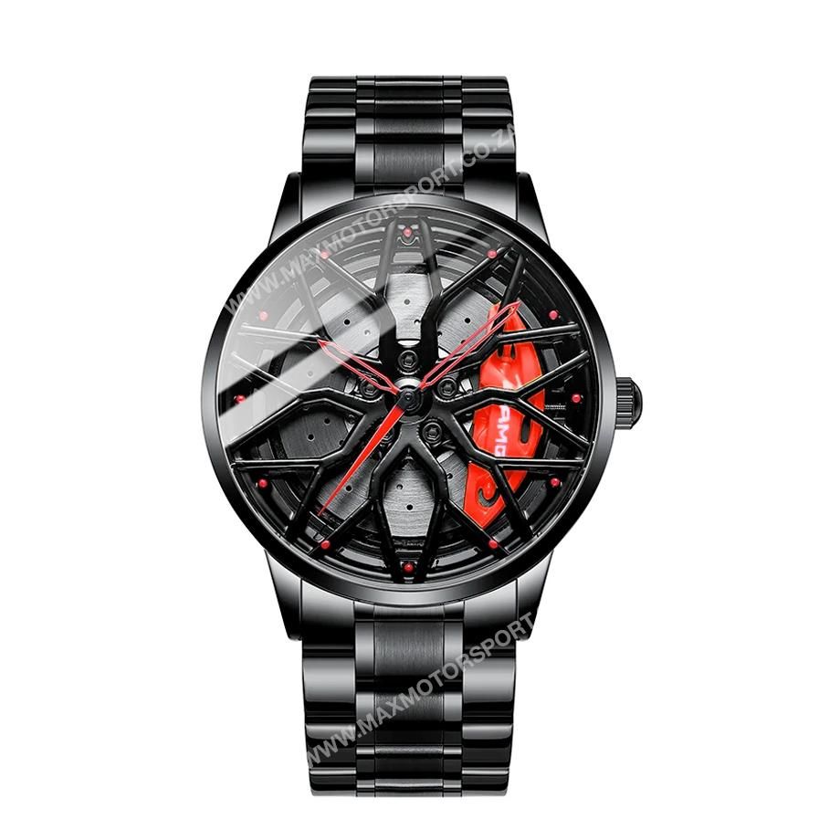 Sports Car Rim Wheel Watch - AMG Max Motorsport
