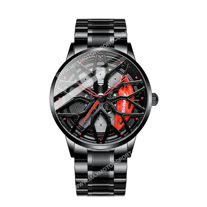 Sports Car Rim Wheel Watch - AMG Max Motorsport