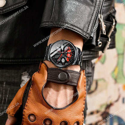 Sports Car Rim Wheel Watch - AMG Max Motorsport