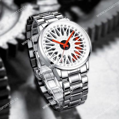 Sports Car Rim Wheel Watch - BBS Multispoke Max Motorsport
