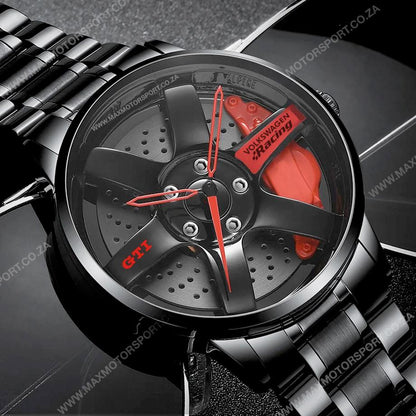 Sports Car Rim Wheel Watch - GTI Max Motorsport