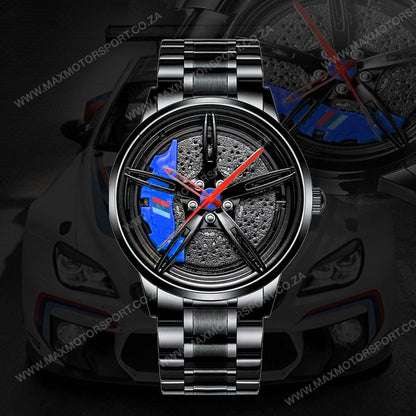 Sports Car Rim Wheel Watch - M Performance Max Motorsport