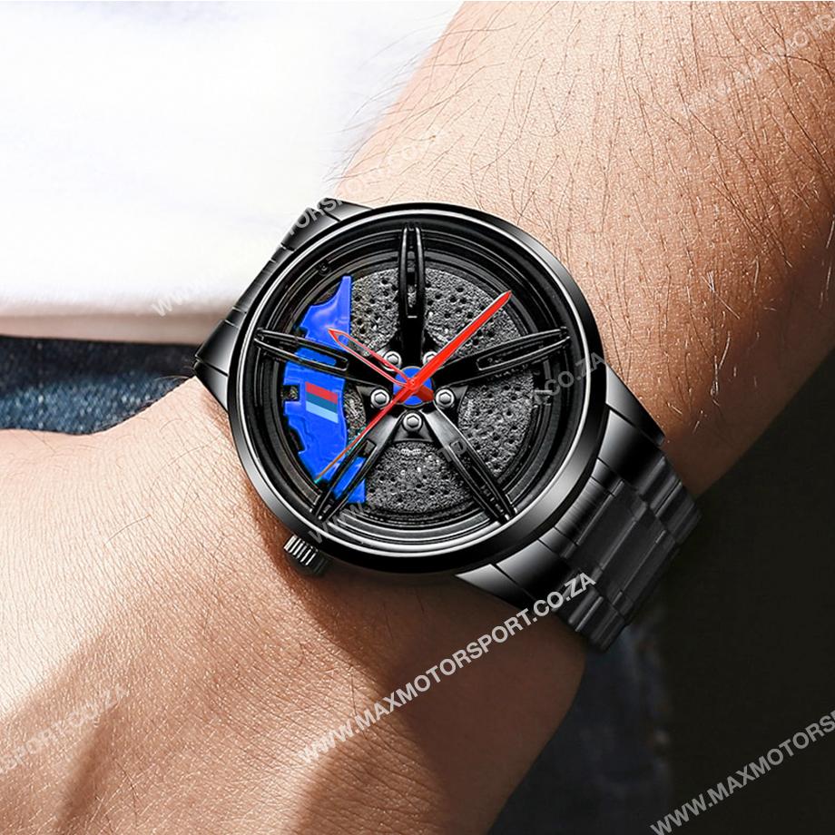 Sports Car Rim Wheel Watch - M Sport Max Motorsport