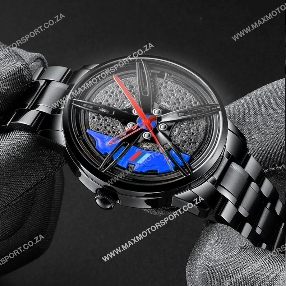 Sports Car Rim Wheel Watch - M Sport Max Motorsport