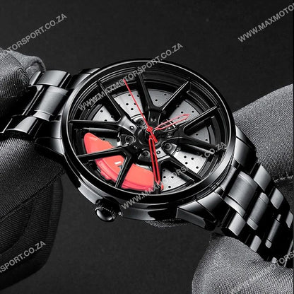 Sports Car Rim Wheel Watch - M3 CS Max Motorsport