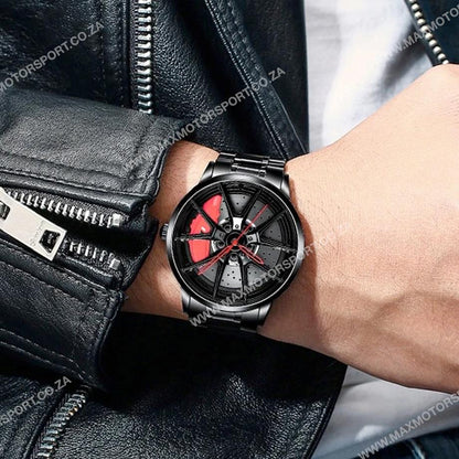 Sports Car Rim Wheel Watch - M3 CS Max Motorsport