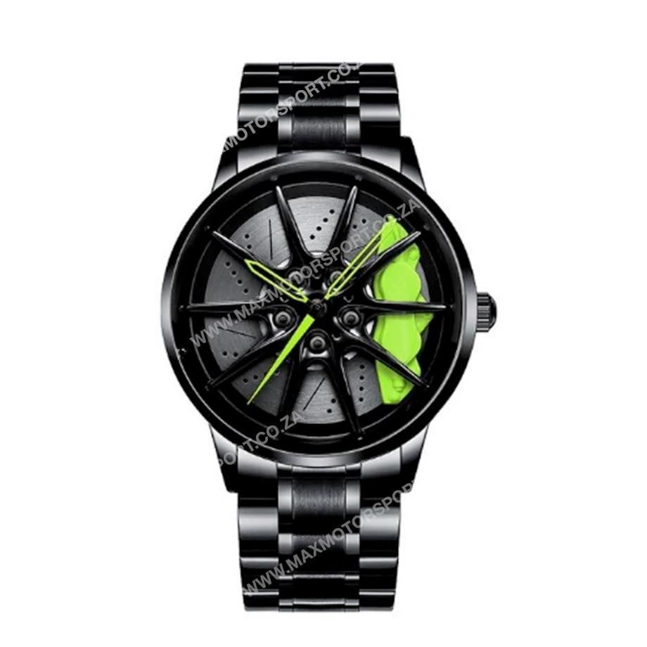 Sports Car Rim Wheel Watch - Nismo GT-R Max Motorsport