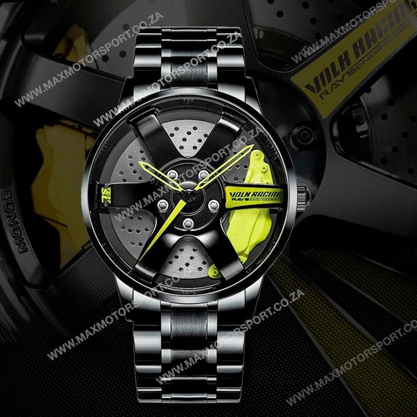Volk Racing Rim Watch Sports Car Rim Wheel Watch - Rays Volk TE37 – Max Motorsport