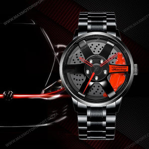 Sports Car Rim Wheel Watch - Volkswagen Racing Max Motorsport