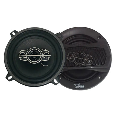 Star Sound 5.25" 3-Way Coaxial Speaker Speaker Max Motorsport