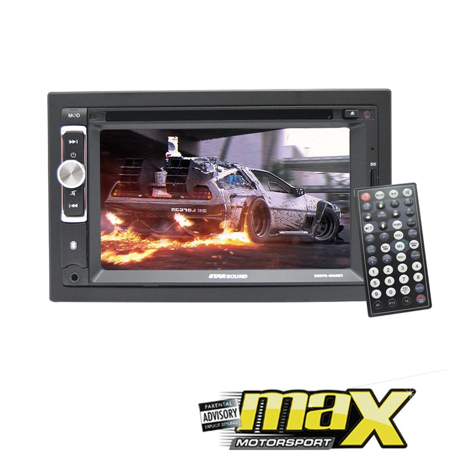 Star Sound 6.2 Inch Double Din DVD Player With USB/SD & Bluetooth Star Sound